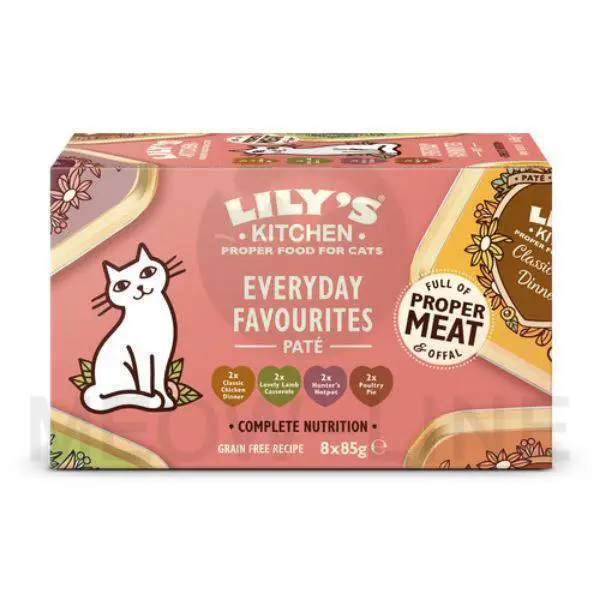 Lily's Kitchen 四款最愛惹味盒 85g x 8盒
